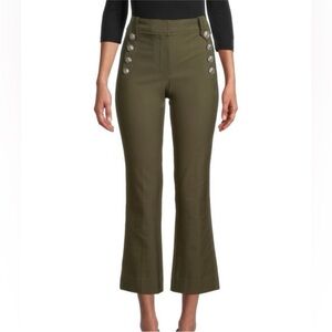 🩷Derek Lam 10 Crosby Robertson Crop Flare Pants